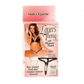 Lover's Thong with Pleasure Pearls